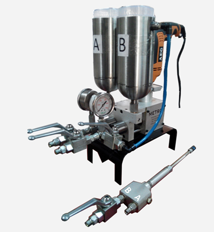 Metro Aluminum Pu Injection Grouting Machine, For Construction Site, Model  Name/Number: MIE-400 at best price in Bengaluru